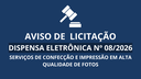 Aviso de Licitação