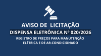 Aviso de Licitação