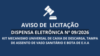 Aviso de Licitação