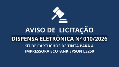 Aviso de Licitação