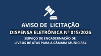 Aviso de Licitação