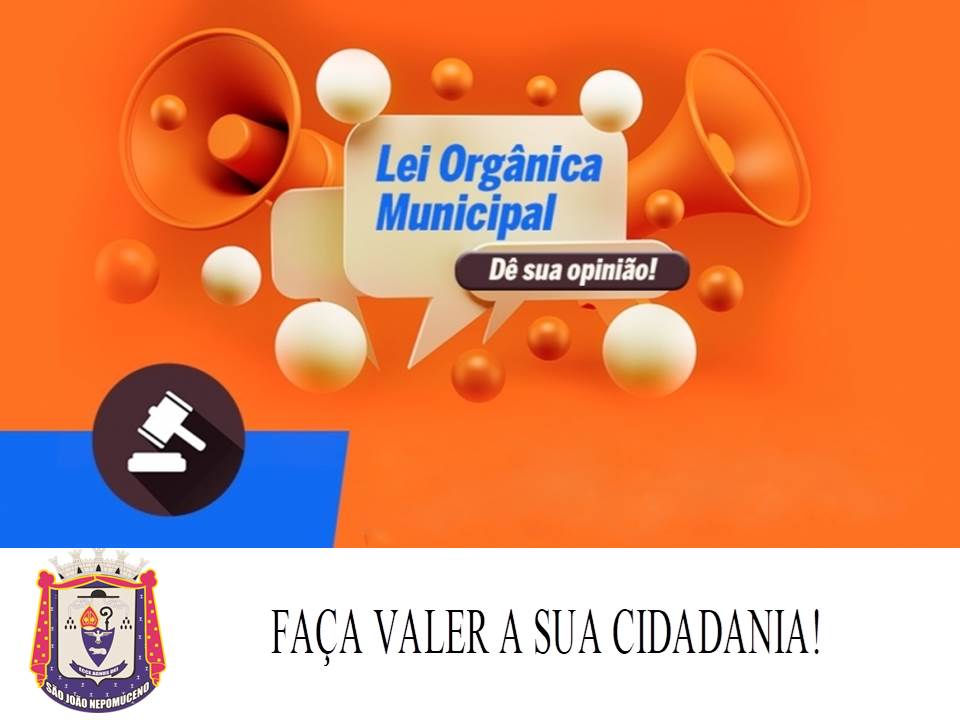 Câmara disponibiliza Minuta do projeto de revisão e consolidação da Lei Orgânica do Município