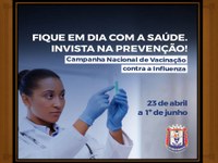 Começa a campanha de vacinação contra gripe em 2018