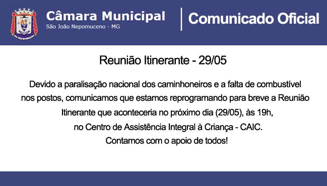 Comunicado Oficial