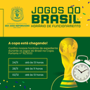 Copa do Mundo 2022: Câmara informa o horário de funcionamento durante os jogos do Brasil