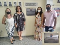 Legislativo instala placa em Homenagem ao Dia da Mulher