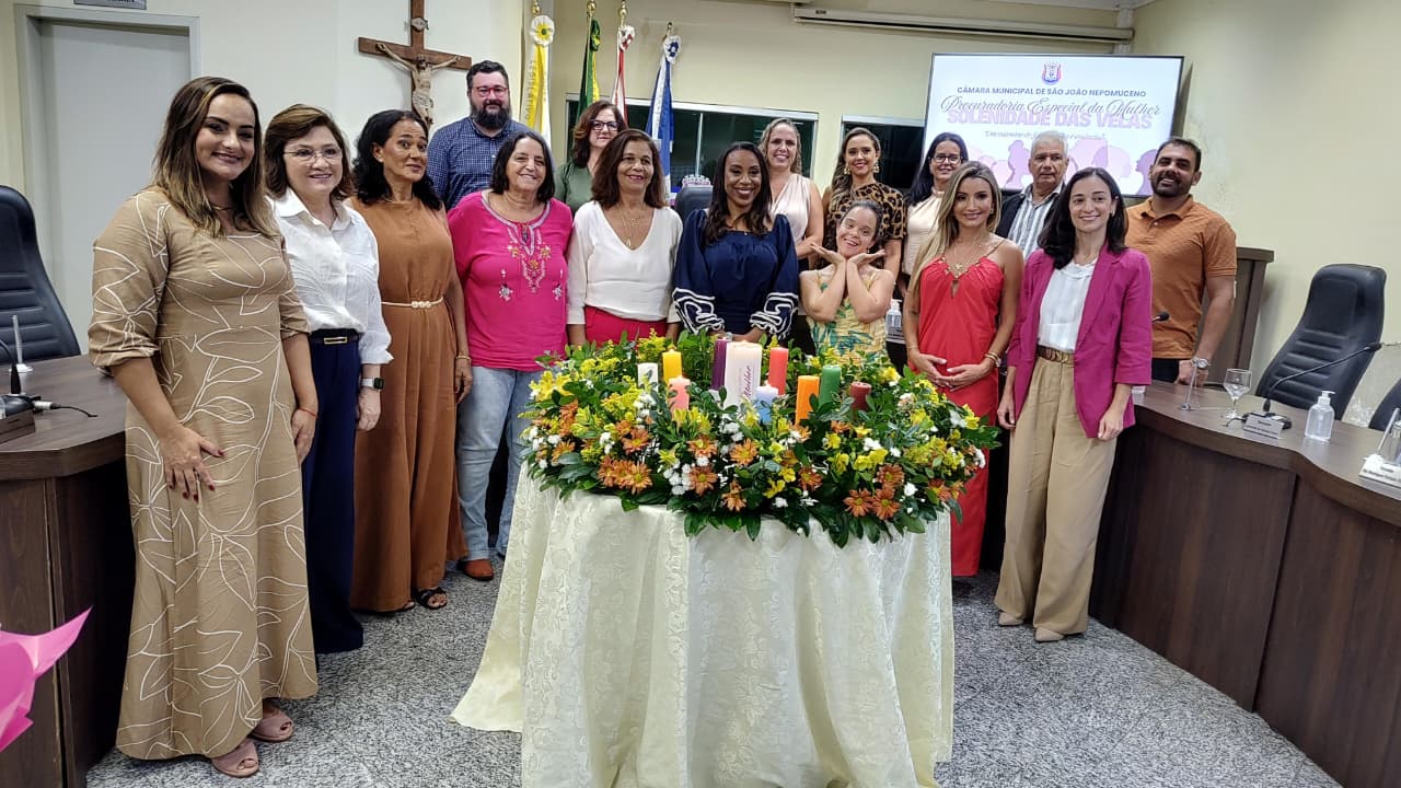 Nove mulheres são homenageadas na Solenidade das Velas pelo Mês Internacional da Mulher