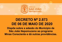 Prefeitura adere Minas Consciente e abrirá comércio por três dias