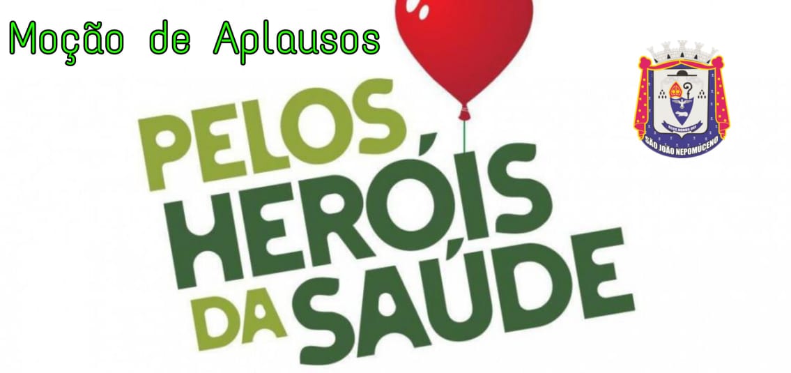 Profissionais ligados à área da Saúde recebem Moção de Aplausos da Câmara