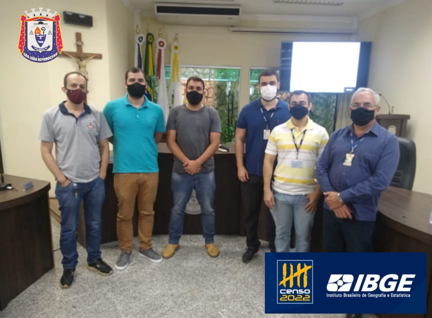 Representantes do IBGE apresentam na Câmara a Reunião de Planejamento e Acompanhamento do Censo 2022