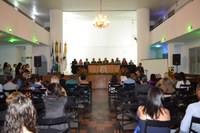 Sessão Solene da Câmara empossa nova Mesa Diretora e presta homenagem a dezoito personalidades que se destacam em diversas áreas sociais do Município